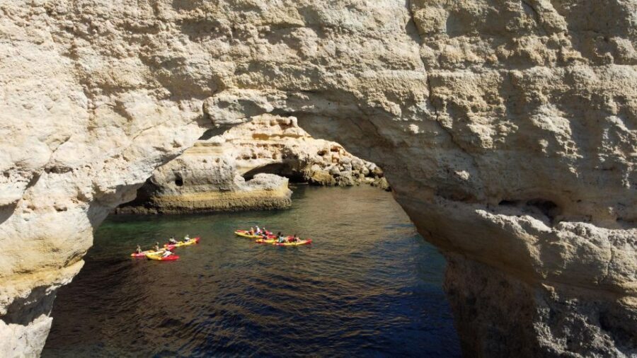 Benagil: Kayaking Adventure in Benagil Caves & Marinha Beach - The Experience in Detail
