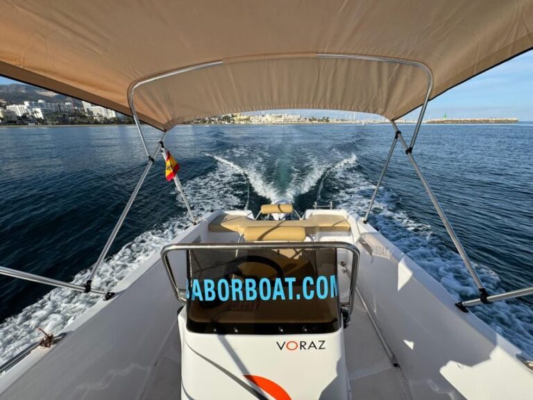 Benalmádena: Costa del Sol License-Free Boat Rental - What to Expect from Your Boat Rental Adventure