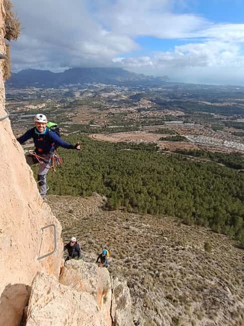 Benidorm: Ponoig via ferrata with two 30-meter rappels. - The Route and What to Expect
