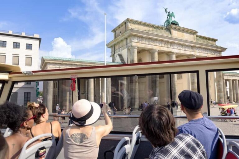 Berlin: Big Bus Hop-On Hop-Off Sightseeing Tour & Currywurst - A Closer Look at the Landmarks