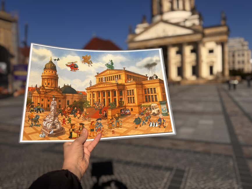 Berlin Family Tour: griffins, baguette & the Mouse King - The Unique Wimmelbuch Illustration