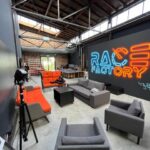 Berlin: Race Factory full-motion racing simulator ride - The Lounge Area and Extra Features