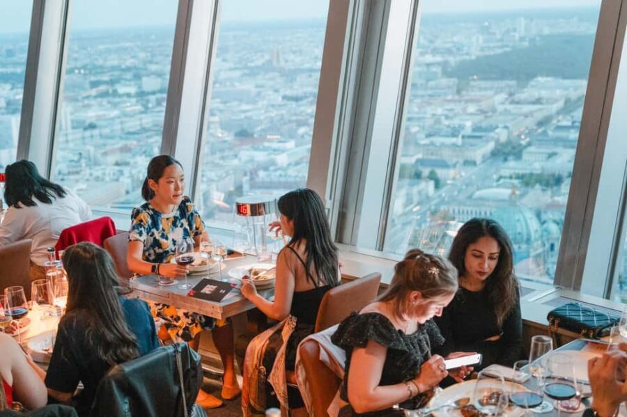 Berlin: TV Tower Sphere Tim Raue 4-Course Menu My Home - The Pros and Cons