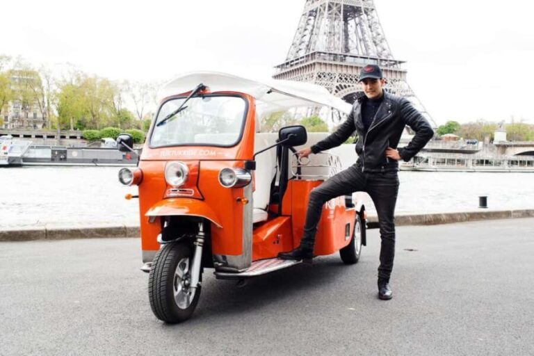 Best of Paris in 2 Hours by Private Electric TukTuk - The Itinerary in Detail