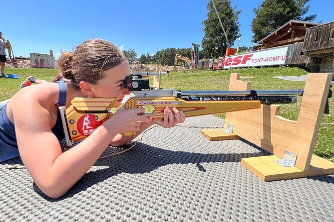 BIATHLON initiation - 1h15 - Accessible to all from 8 years old - The Itinerary: What to Expect