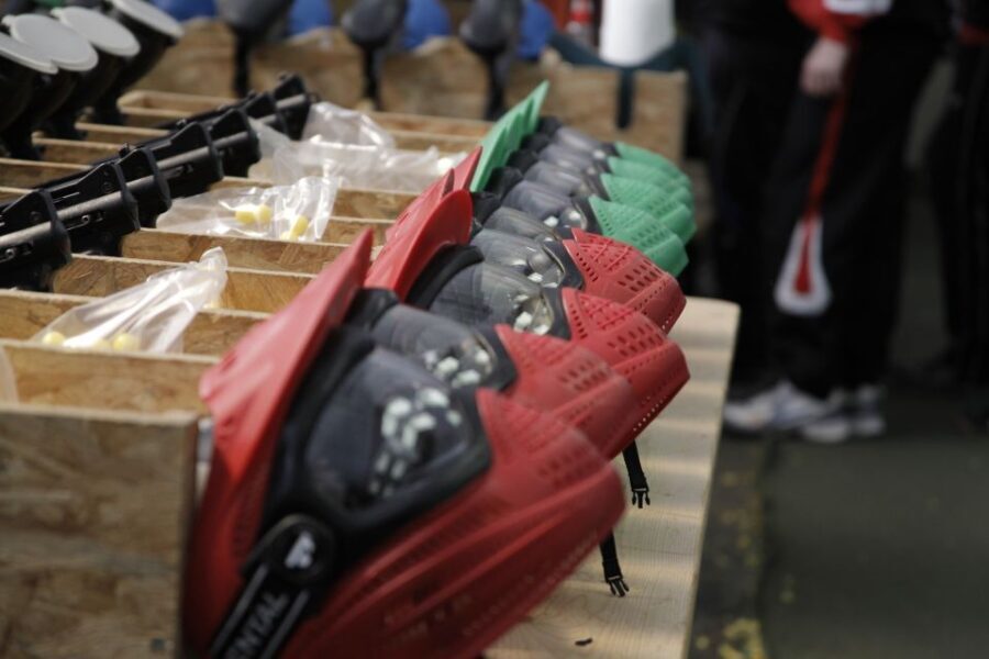 Biberach: Indoor Paintball Experience - The Playing Environment and Atmosphere