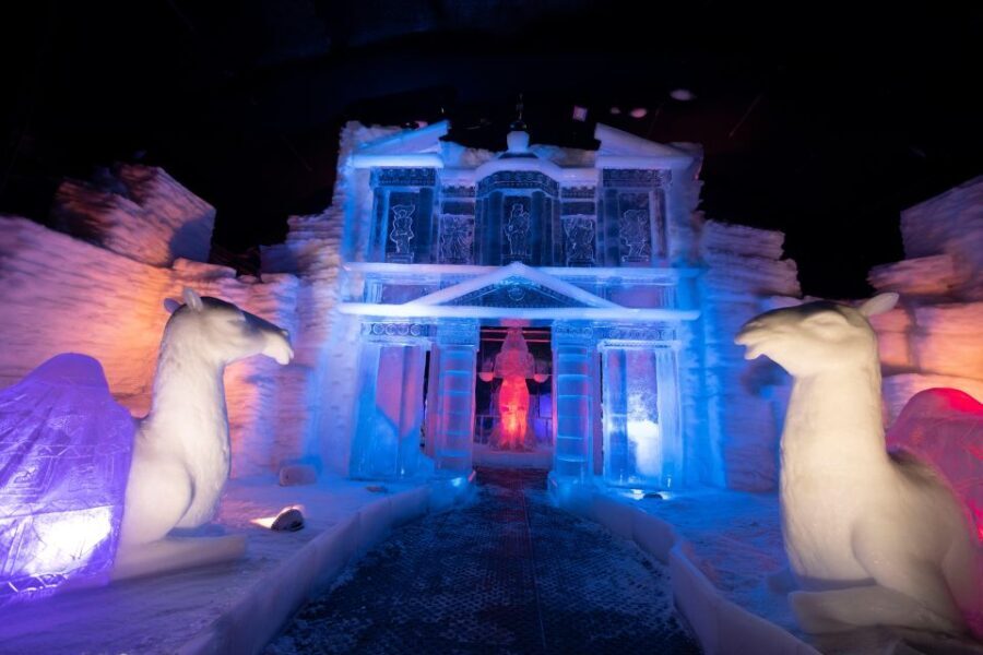 Biddinghuizen: Dutch Ice Sculpture Festival Entry Ticket - The Experience of Visiting