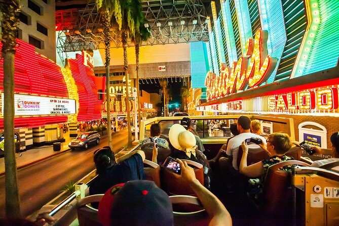 Big Bus Las Vegas: Sightseeing Night Tour by Open-Top Bus - Frequently Asked Questions