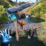 Big Island 9-Line Zipline Experience Plus Kayaking Tour - Water Activities and Waterfalls