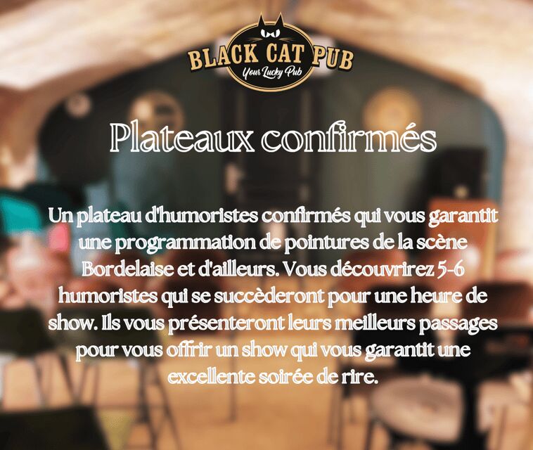 Black Cat Comedy Club - What to Expect from the Black Cat Comedy Club