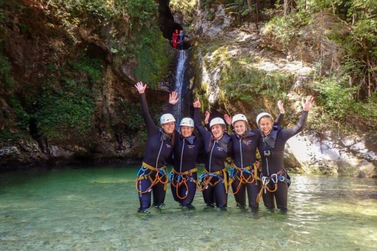 Bled: Guided Canyoning Tour with Transport - What You Can Expect from the Canyoning Tour