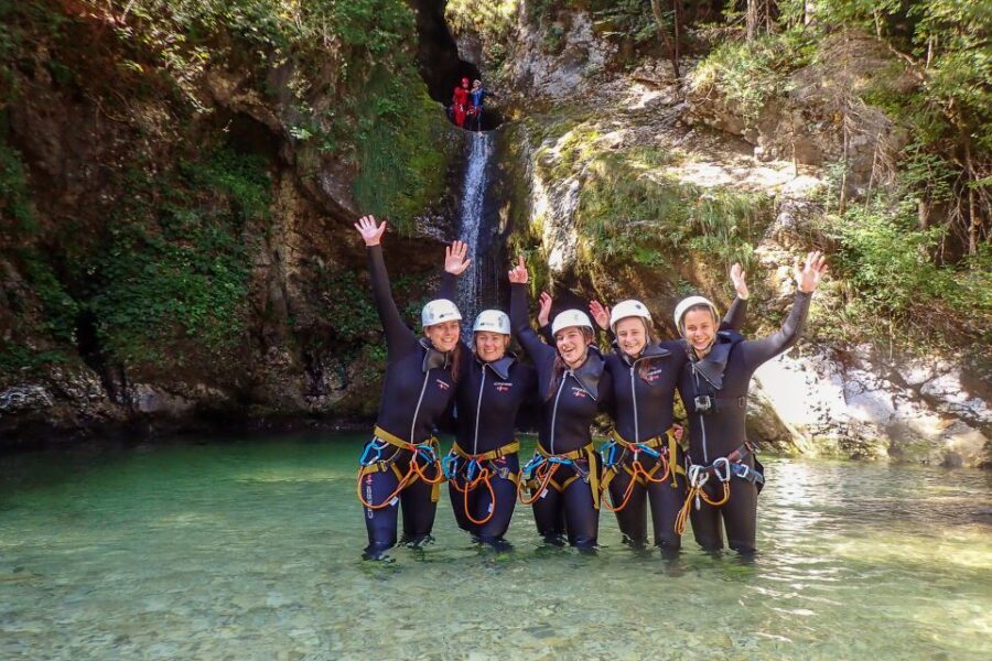 Bled: Guided Canyoning Tour with Transport - What You Can Expect from the Canyoning Tour
