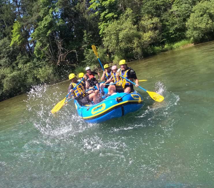 Bled-Rafting on Sava 13km - The Experience of Guides and Group Size
