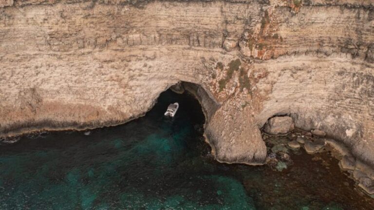 Blue Lagoon, Crystal Lagoon & Comino Caves Private Boat Tour - The Itinerary in Detail