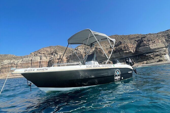 Boat Rental in Santorini - The Itinerary and Highlights