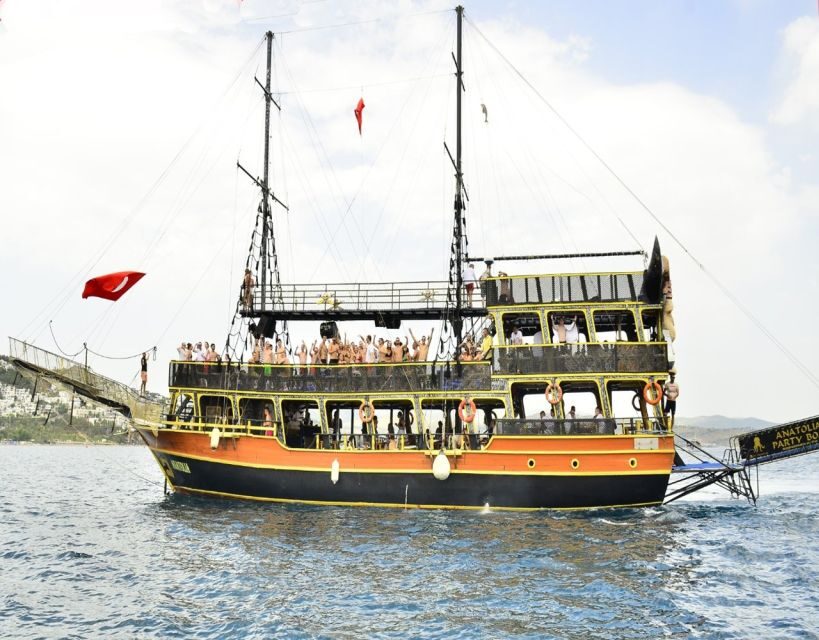 Bodrum: Pirate Boat Trip with BBQ Lunch and Optional Pickup - The Experience of Bodrum’s Pirate Boat Trip