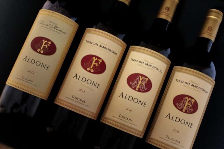 BOLGHERI: Vertical Wine-tasting at Terre del Marchesato - The Vintages: Aldone and Marchesale