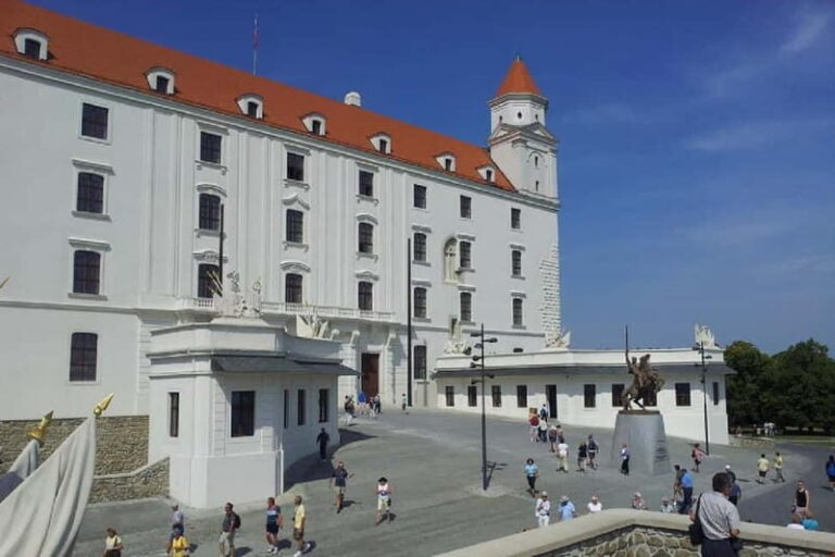 Bratislava: Guided Walking Tour with Castle Entry Ticket - The Castle and Its Views