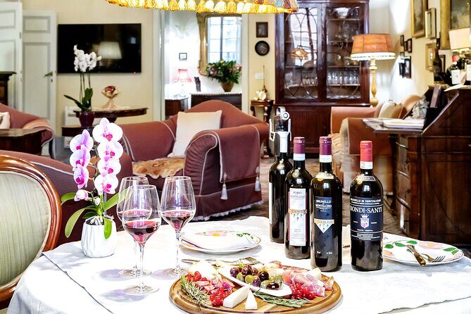 Brunello di Montalcino Wine Tasting with Tuscan appetizer in ancient residence - What to Expect from This Siena Wine Tasting Tour