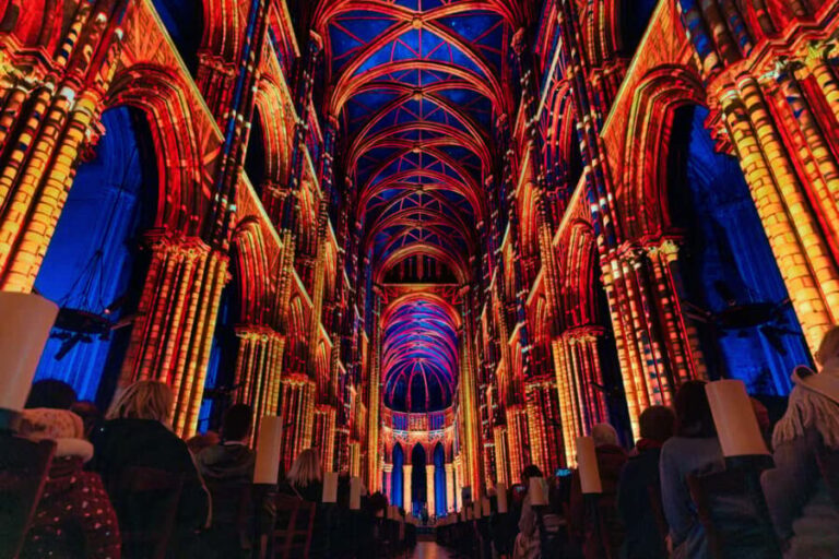 Brussels Cathedral: Immersive Sound and Light Show  Luminiscence - The Experience Breakdown