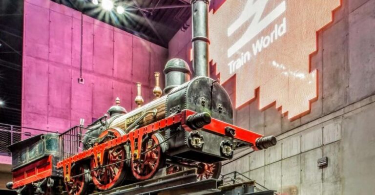 Brussels: Train World Museum Entrance Ticket - The Experience: From Locomotives to Art