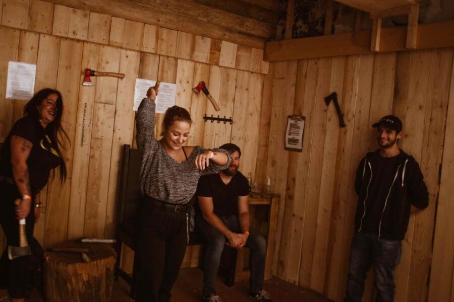 Budapest: Axe Throwing Experience - The Value of This Experience