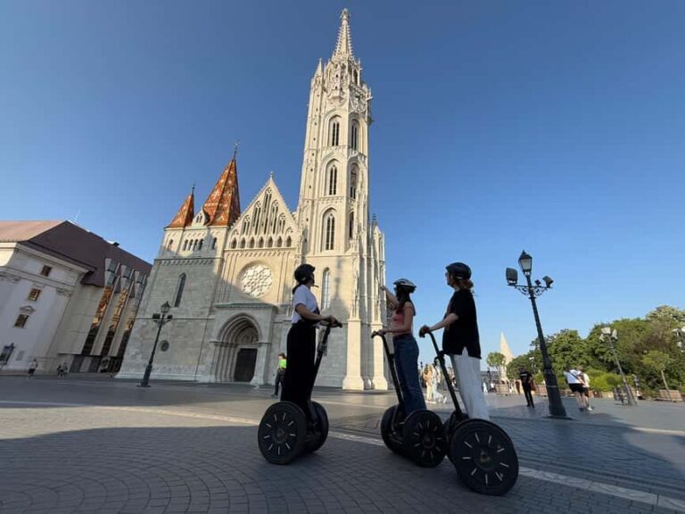 Budapest Buda Castle Private Segway Tour - What You’ll See and Do