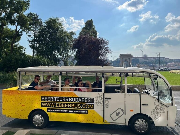 Budapest: eBeerBus Sightseeing Tour - What Users Are Saying