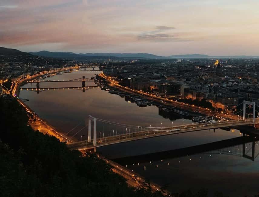 Budapest: Night Lights Tour & Moon Gazing in a Retro Minibus - The Itinerary and What to Expect