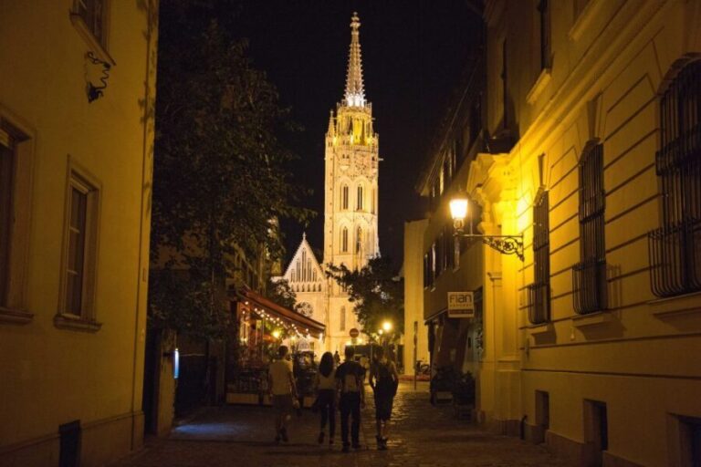 Budapest: Night Walking Tour with River Cruise and Wine - The River Cruise: A Different View of Budapest