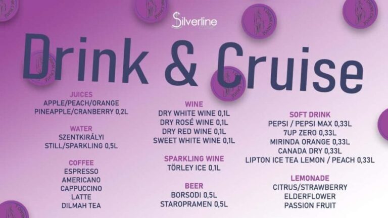 Budapest Sightseeing Cruise with Welcome Drink - The Practical Details