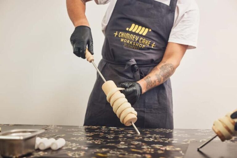 Budapest: Traditional Chimney Cake (Kürtskalács) Workshop - The Venue and Practical Details