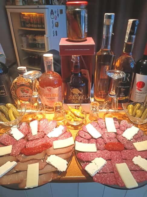 Bulgarian Premium Aged Rakia, Cold Cuts and Pickles Tasting - Who Will Love This Experience?