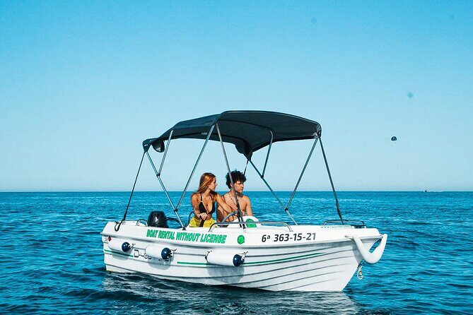 Cabopino Boat rental without license from 1 to 4 hours - The Experience and Route