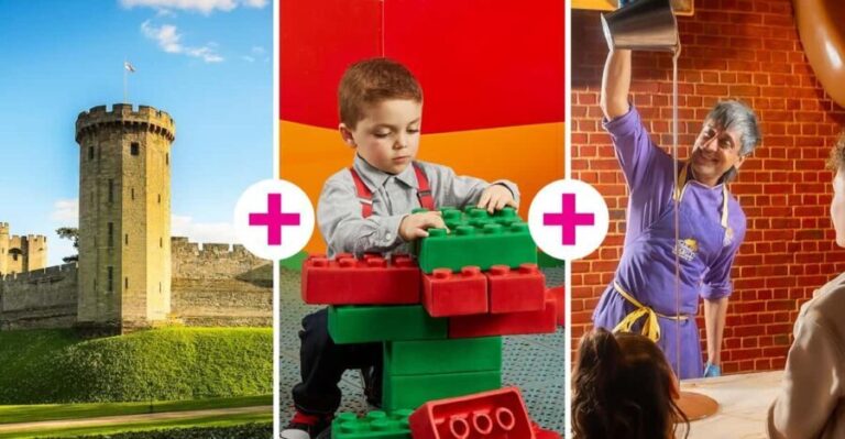 Cadbury World & LEGOLAND Discovery & Warwick Castle - What to Expect: Logistics, Duration, and Tips