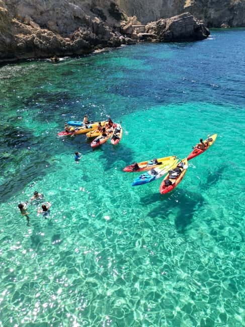 Cala Codolar: Sea & Caves Kayaking Tour with Snorkeling - What’s Included and What’s Not