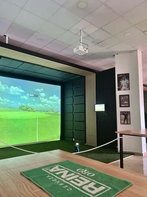 Caleta: Golf Simulator Experience with Drinks - The Itinerary and Experience Breakdown