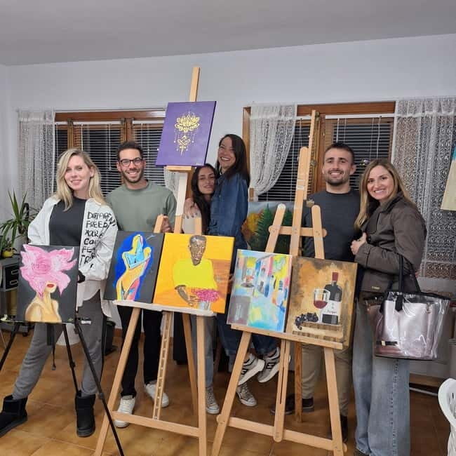 Calp, Valencia: Art and Wine Painting Workshop - What to Expect from the Art and Wine Workshop in Calp
