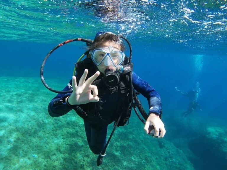 Calvi: Introduction to Diving Dive with an Instructor - The Marine Environment and Visibility