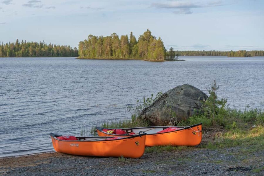 Canoe down the river trip in Lapland - The Daily Breakdown: What to Expect