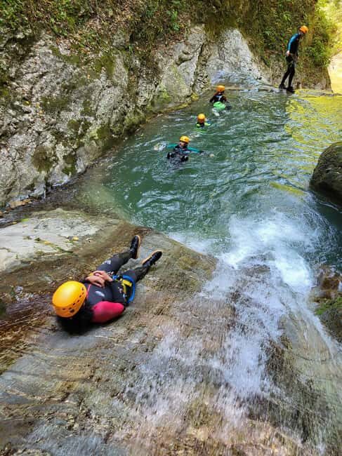 Canyoning of Ecouges lower part - Key Points