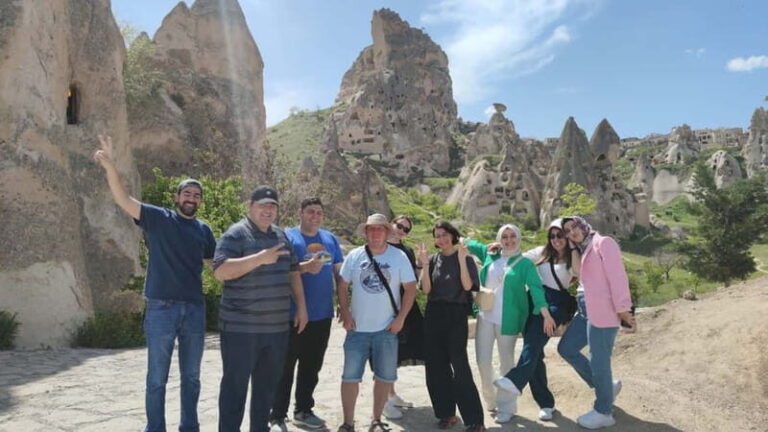 Cappadocia: Guided Red Tour with Lunch and Ticket - Practical Details: Transport, Group Size, and Cost