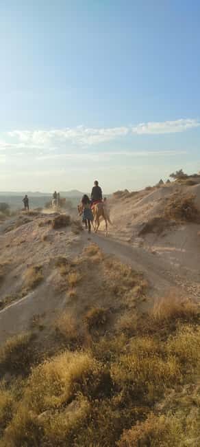 Cappadocia Horseback Tours: Sunrise, Sunset, or 1-Hour - The Ride Experience: What Youll Actually Do