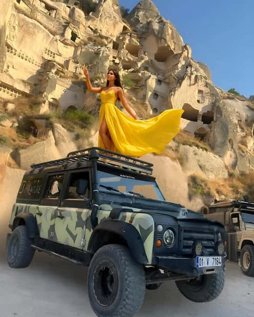 Cappadocia: Jeep Safari & Flying Dress Pro Photo Shoot - The Itinerary in Detail