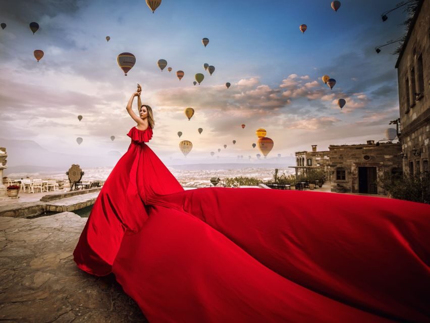 Cappadocia: Private Flying Dress Photoshoot at Sunrise - The Final Product