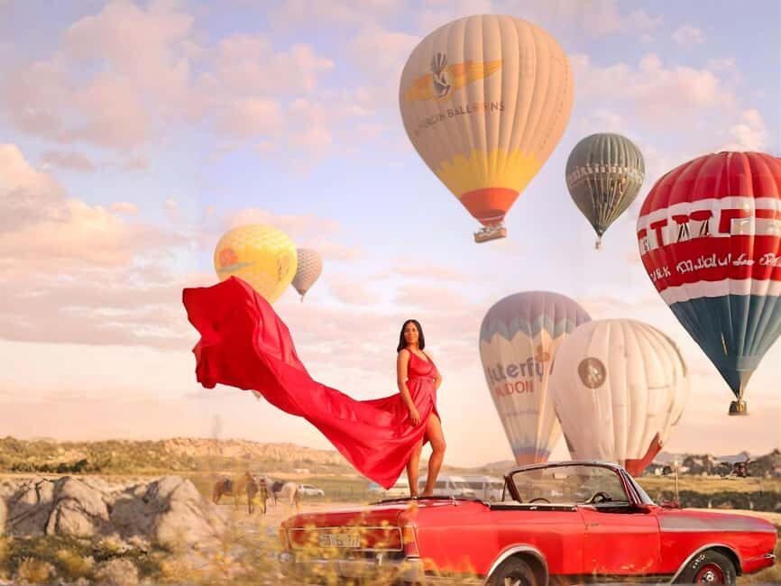 Cappadocia: Private Photo Shoot with Flying Dress & Horses - The Itinerary and Locations