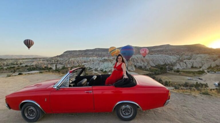 Cappadocia: Sunrise, Day Tour & Sunset Classic Car Tour - The Reviews Talk