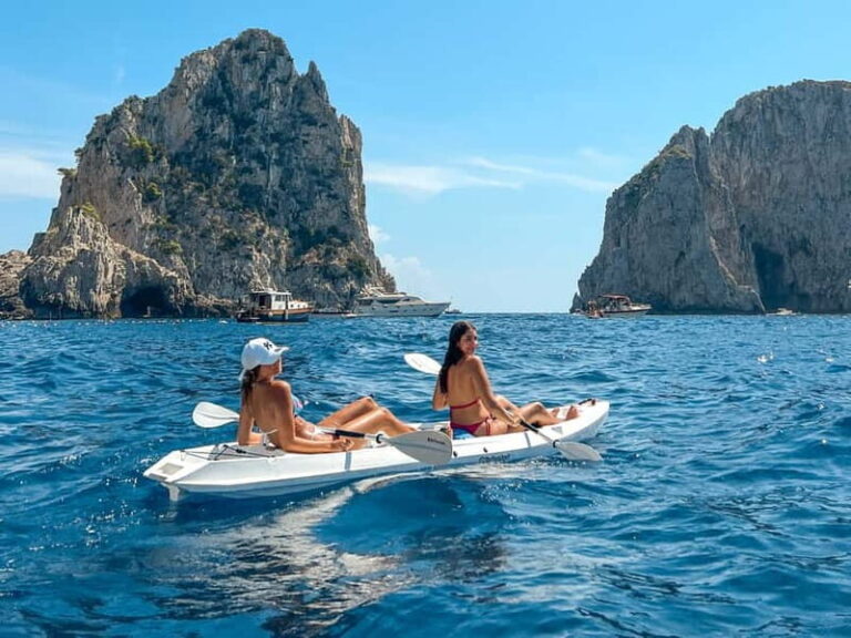 Capri: Caves and Beaches Kayaking Tour with GoPro Photos - What To Bring & Considerations