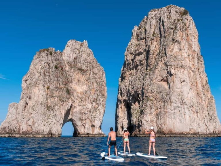 Capri: Caves and Beaches Paddle Board Tour. Photos included - The Itinerary Breakdown