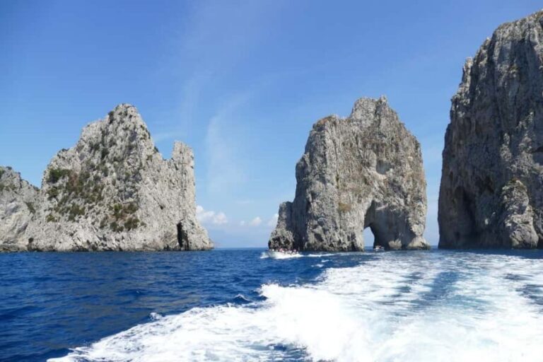 Capri private boat tour from sorrento on Itama 50 - The Experience in Detail